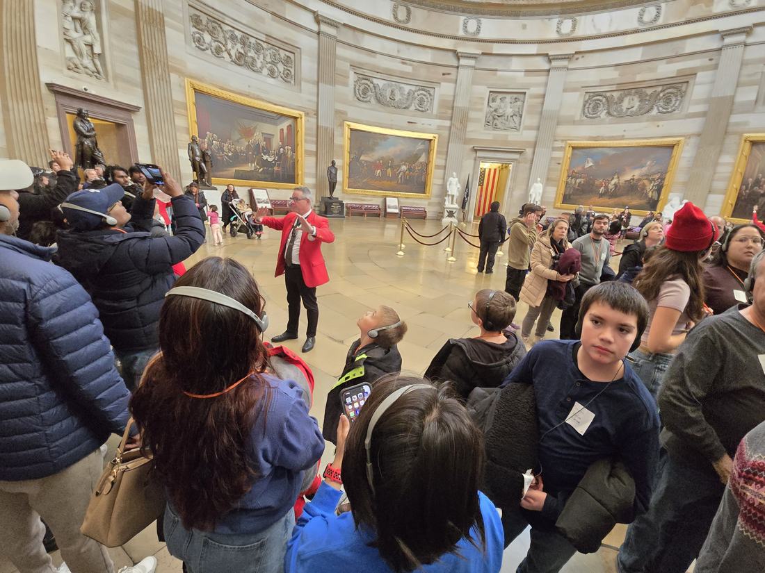Inside the Capitol Rotunda