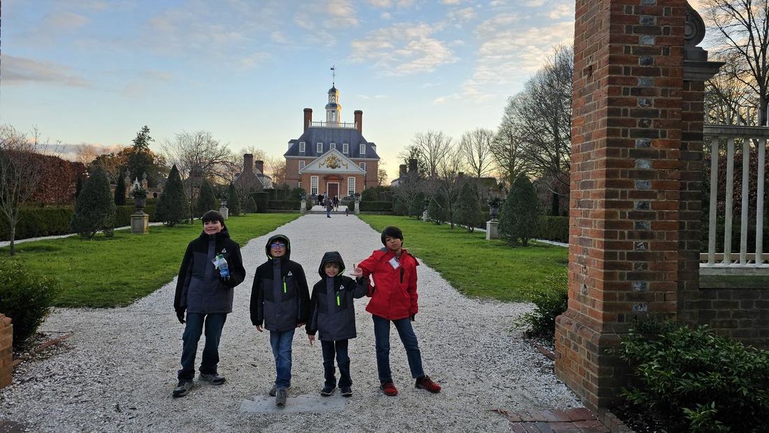 The Governor's Palace at Colonial Williamsburg